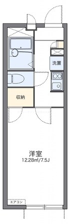 レオパレスメルベーユ泉の物件間取画像